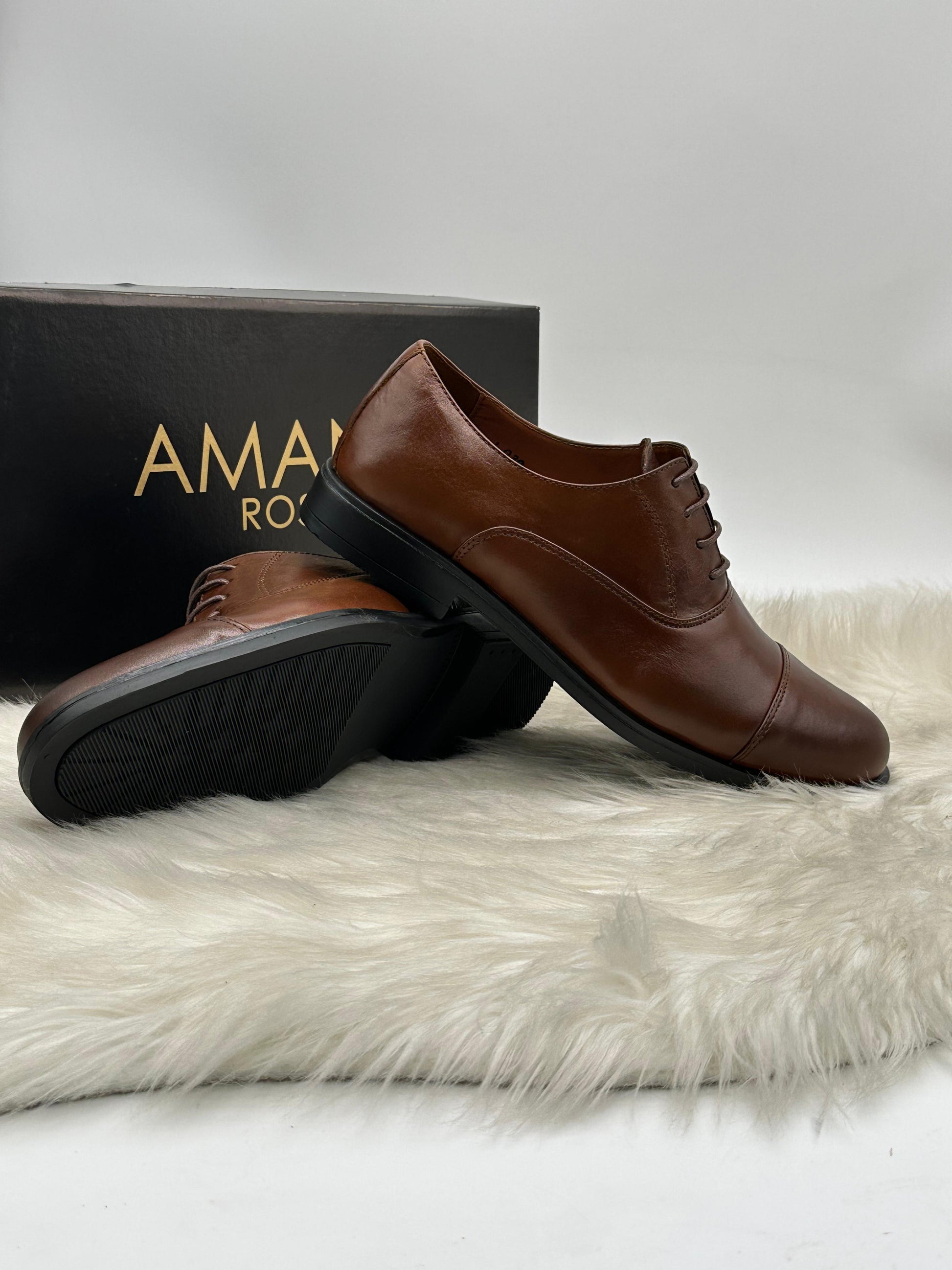 Oxford marron AMANY ROSS