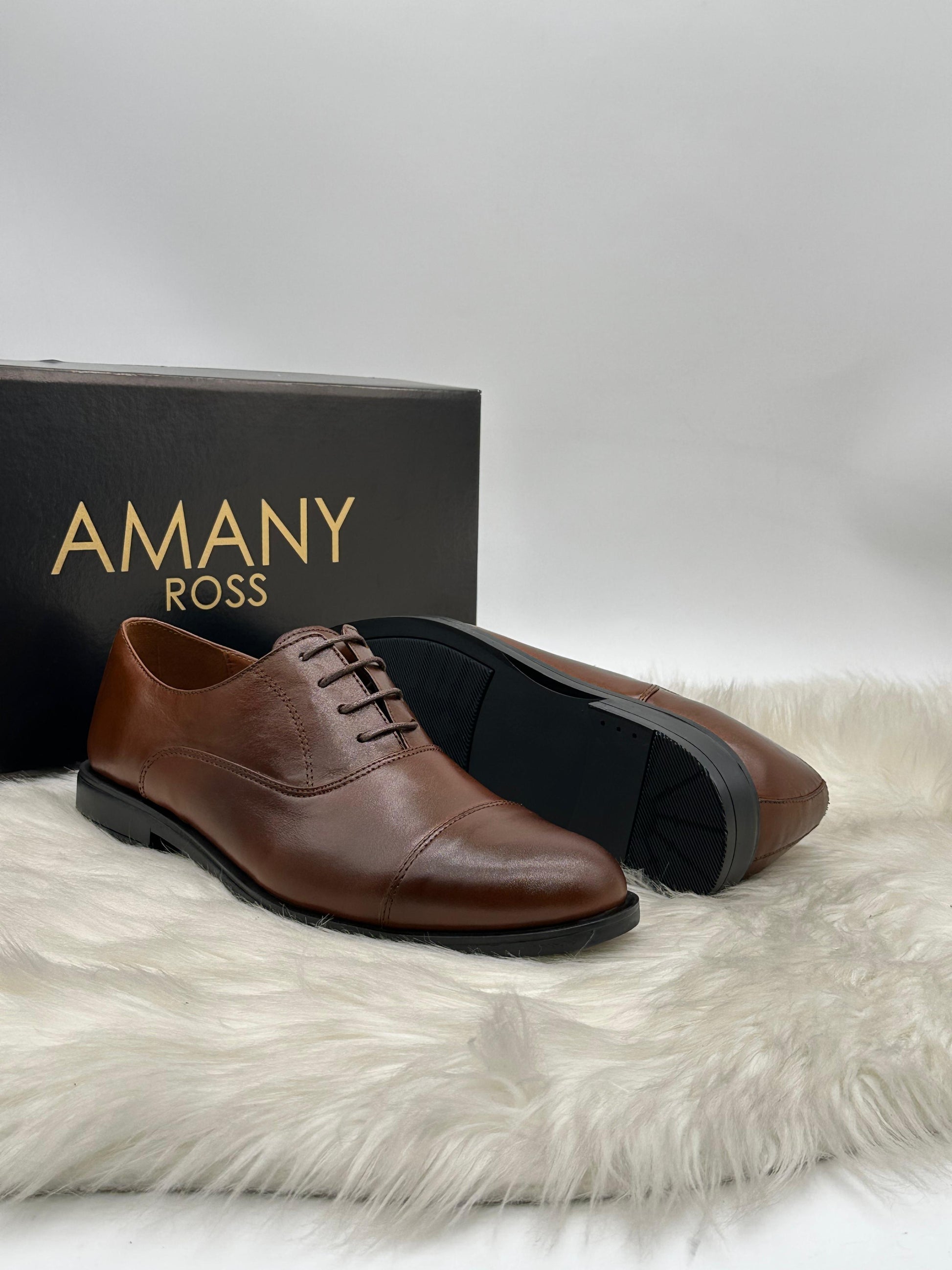 Oxford marron AMANY ROSS